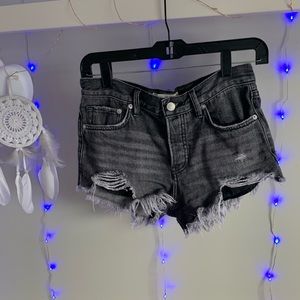 Free people denim shorts